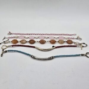 Handmade Colorful Beaded Bracelet Set